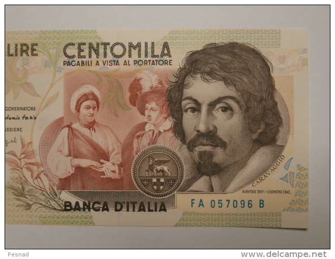 100.000 Lire  &ldquo; Caravaggio &ldquo;  II° Tipo   D.M. 12-05-1994 -  B.I. 931  FDS - 100000 Lire