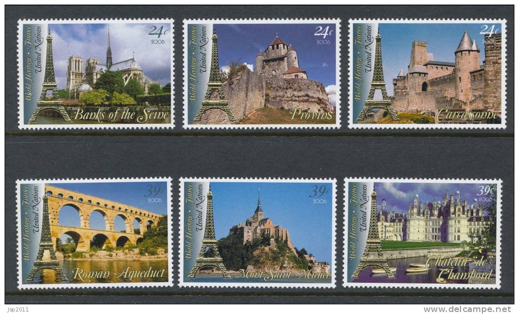 UN New York 2006 Michel 1024-1029, MNH** - Unused Stamps