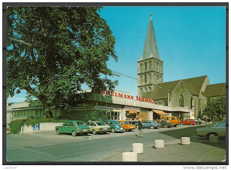 Deutschland 1992 HAMM Pauluskirche Church Ganz OHNE MARKE Nach Estland Gelaufen!! - Hamm