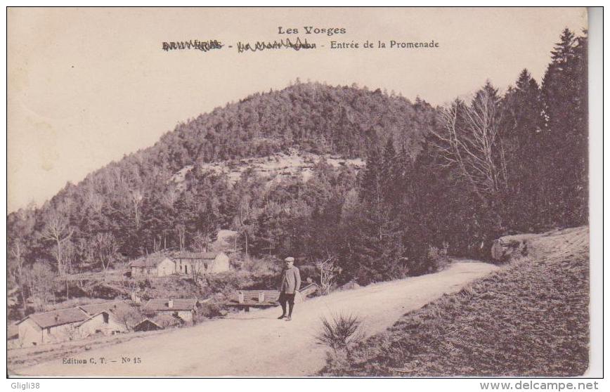 CPA-88-Vosges- BRUYERES- Entrée De La Promenade- - Bruyeres