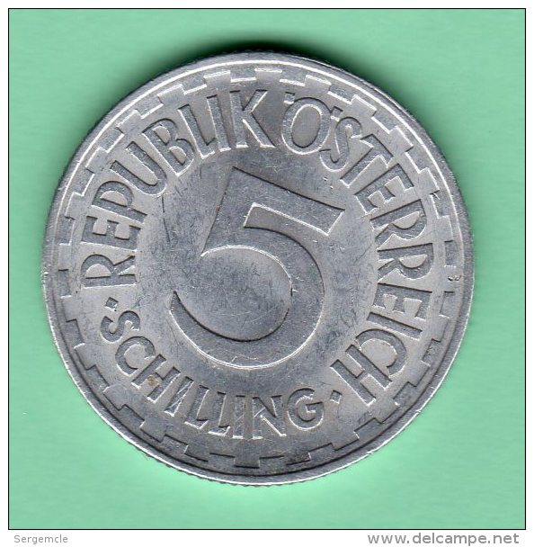 TRES RARE 5 SCHILLING 1957 FRAPPE MEDAILLE En SPL NON CIRCULE (UNC) - Austria