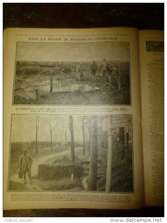 1917 LPDF: Graves évènements de RUSSIE (Révolution);Bezonveaux; Canadiens à L'ANCRE ;Anglais à BAGDAD; St-David (LONDON)