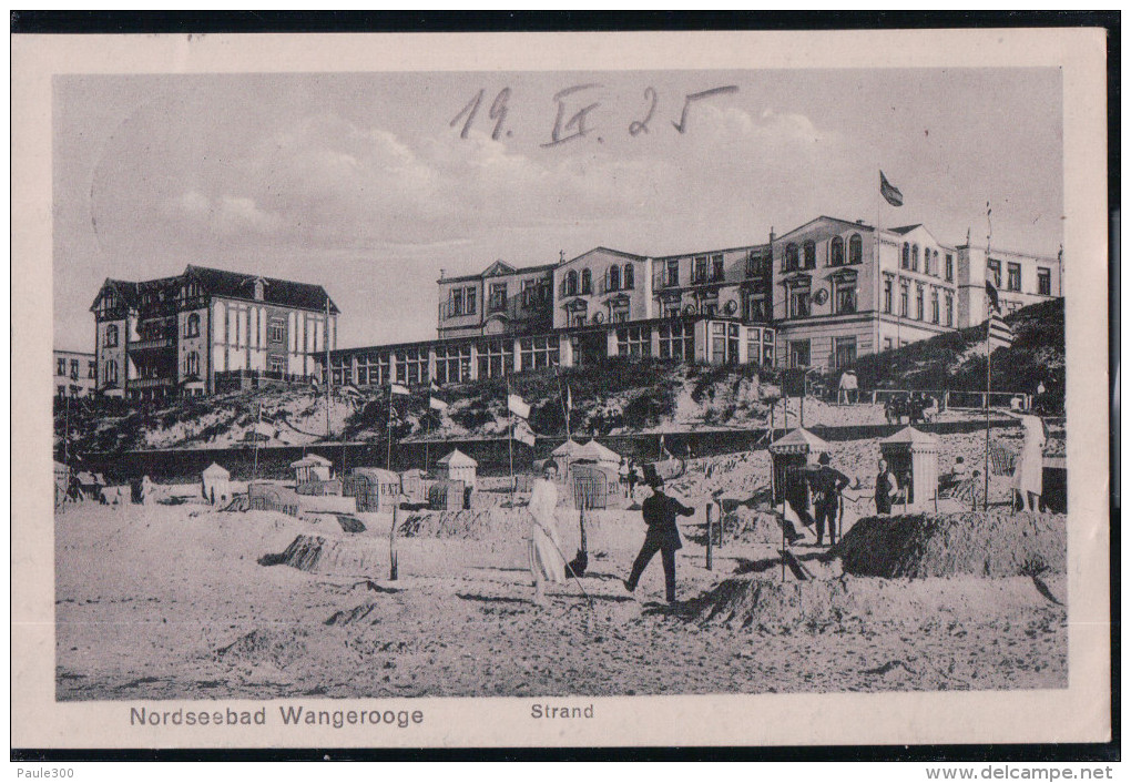 Nordseebad Wangerooge - Strand 1925 - Wangerooge