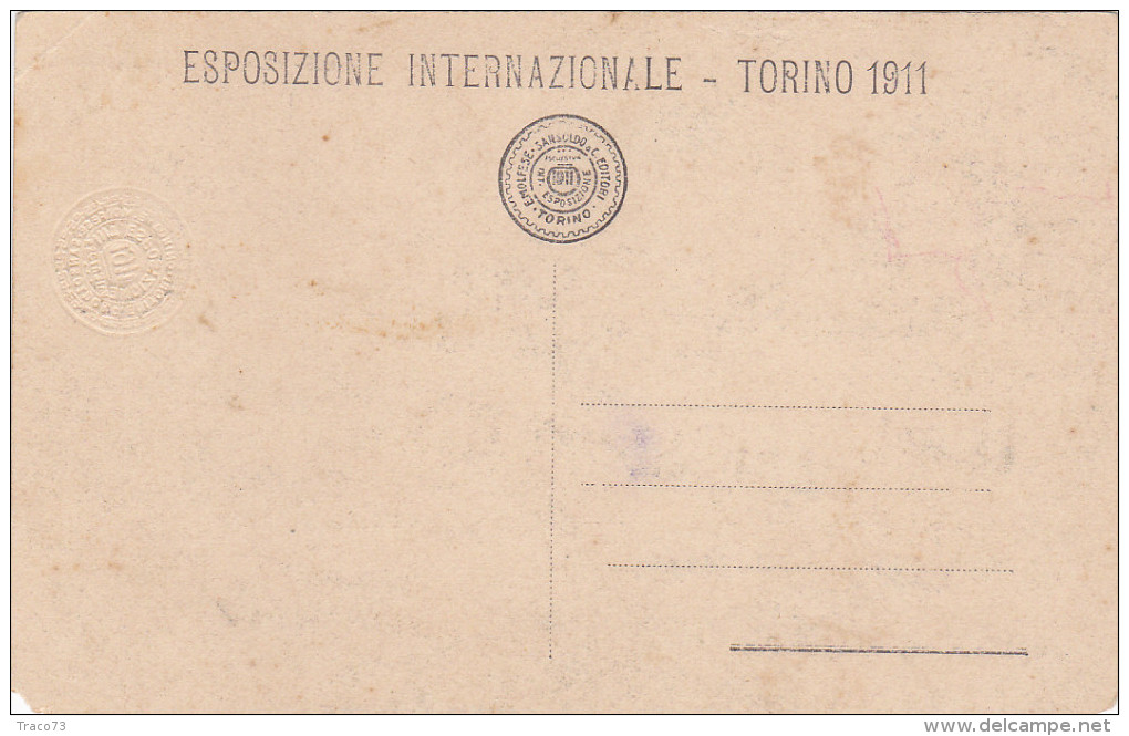 TORINO  /  Esposizione 1911 _ Villaggio Alpino (da Sud) - Mostre, Esposizioni