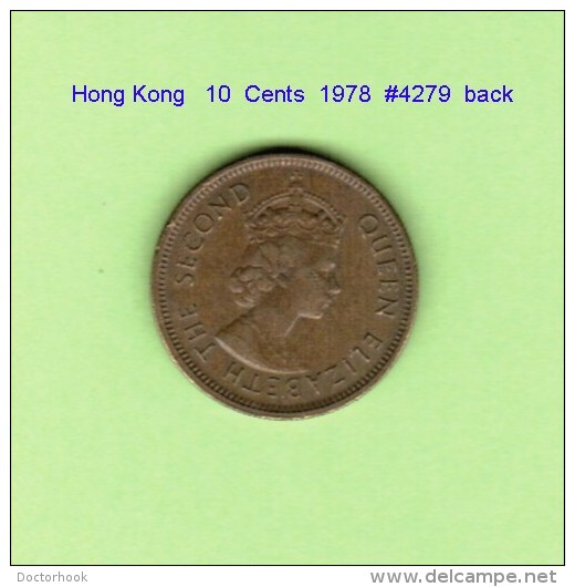 HONG KONG   10  CENTS  1978   (KM # 28.3) - Hong Kong