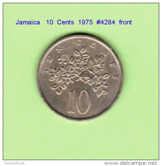 JAMAICA   10  CENTS  1975  (KM # 54) - Jamaica