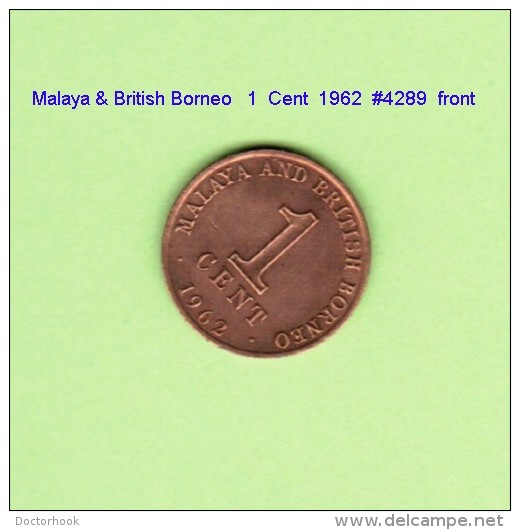 MALAYA &amp; BRITISH BORNEO   1  CENT  1978  (KM # 6) - Kolonies