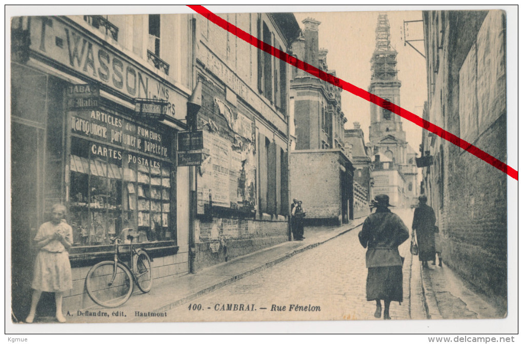 Cambrai - Rue Fénelon - 1929 - Edit. A. Deflandre, Hautmont - Cambrai