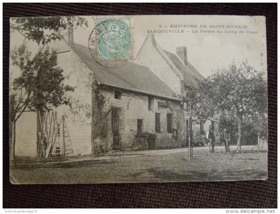 Environs De Saint-Romain , Sandouville , La Ferme Du Camp De César - Other & Unclassified