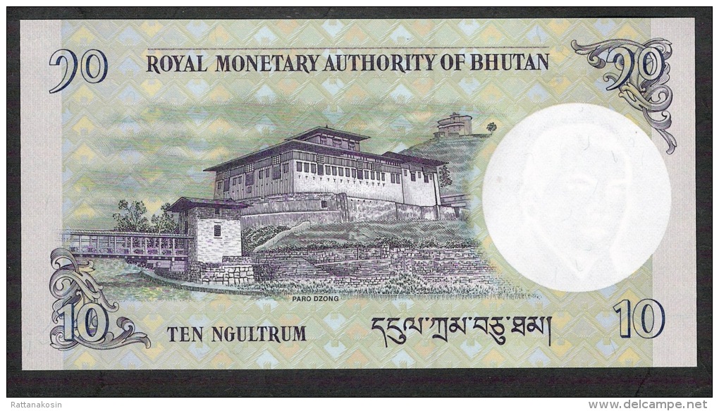 BHUTAN   P29b   10  NGULTRUM    2013     UNC. - Bhoutan