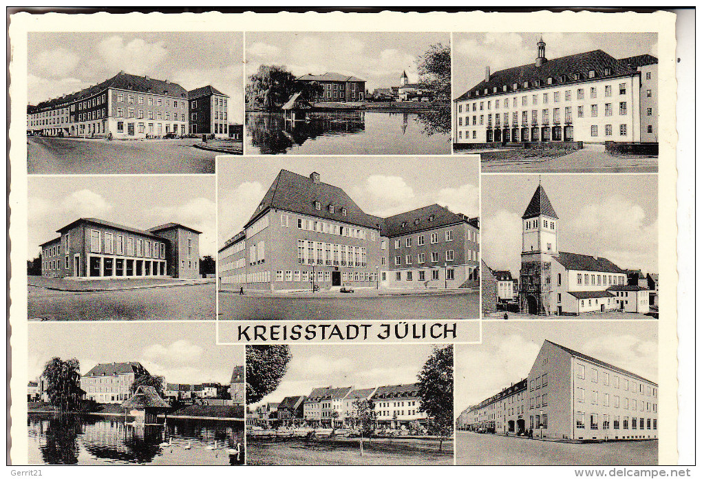 5170 JÜLICH, Mehrbildkarte 50er Jahre - Juelich