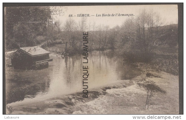 21----SEMUR --Les Bords De L'Armançon - Semur