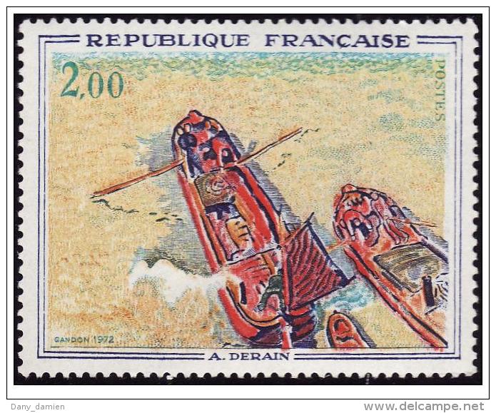 France - YT 1733 - Les Péniches De Derain (1972) - Unused Stamps