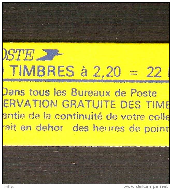 France, 2376-C11a, SANS "S" à Dehors, Carnet Neuf, Non Ouvert, TTB, La Réservation Gratuite, Carnet Liberté - Autres & Non Classés