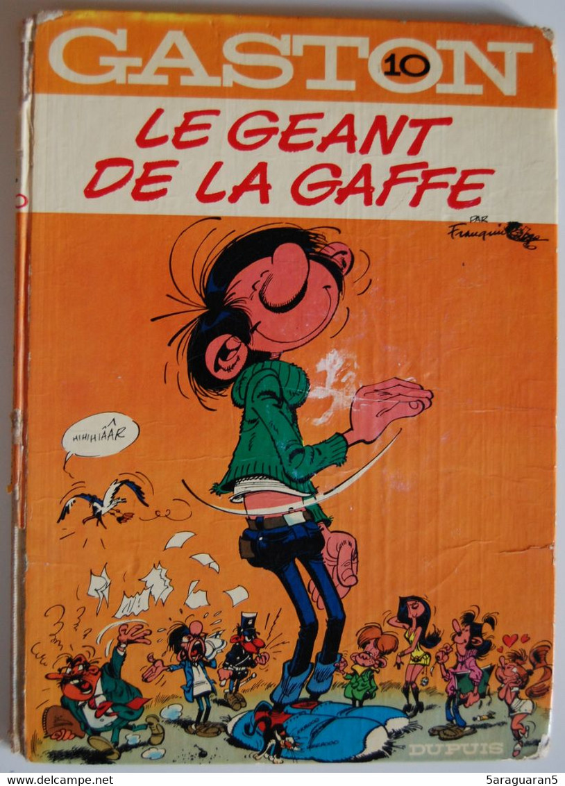 BD GASTON - 10 - Le Géant De La Gaffe - EO 1972 - Gaston