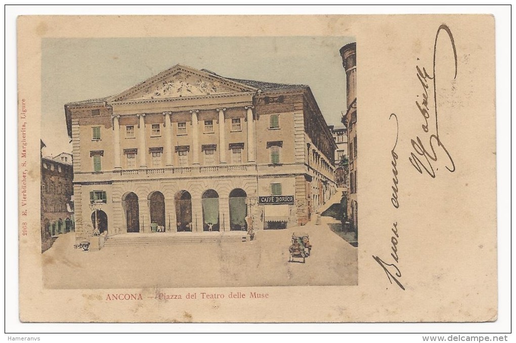 Ancona - Piazza Del Teatro Delle Muse - HP791 - Ancona