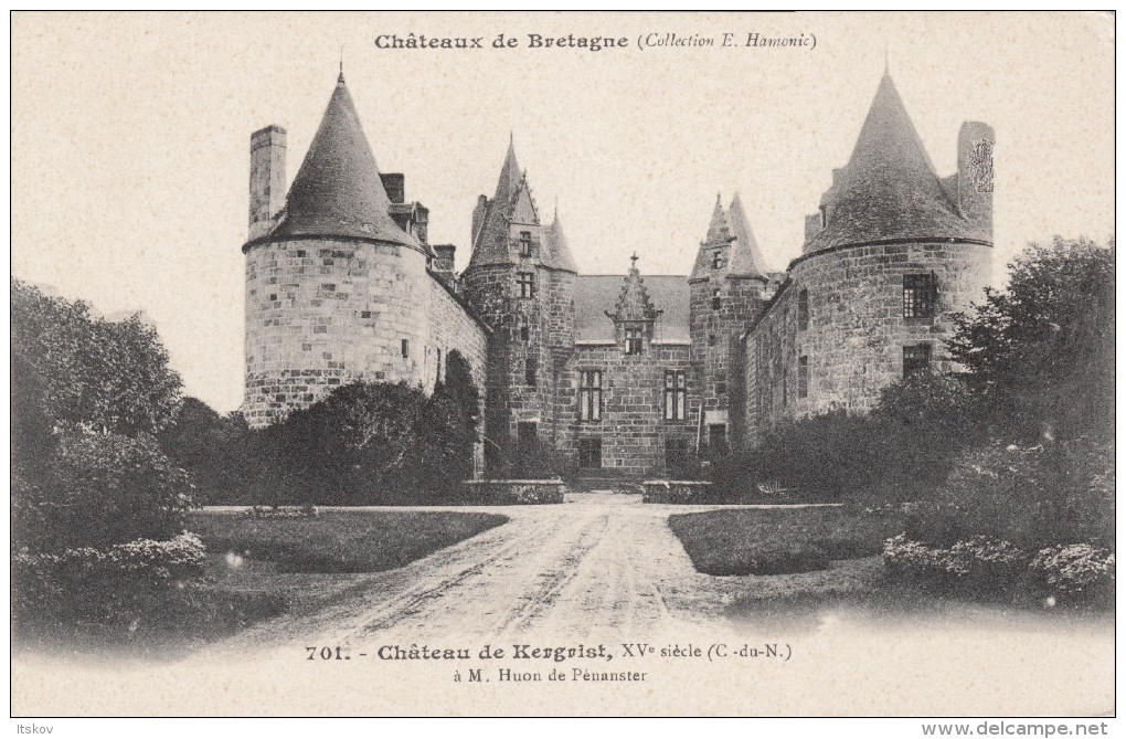 701 - Château De Kergrist, XVe Siècle - Châteaux De Bretagne - Hamonic - Autres & Non Classés