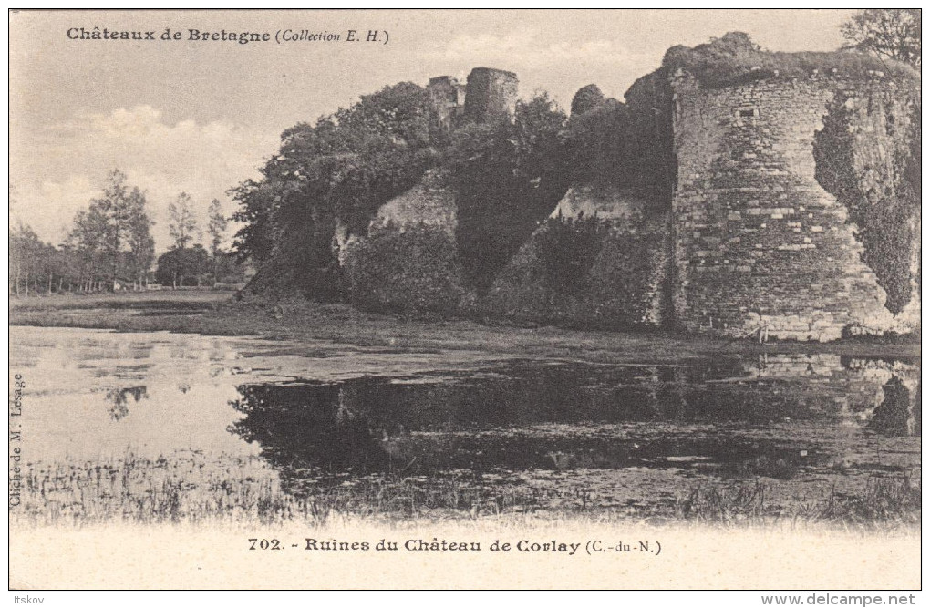 702 - Ruines Du Château De Corlay - Châteaux De Bretagne - Hamonic - Autres & Non Classés