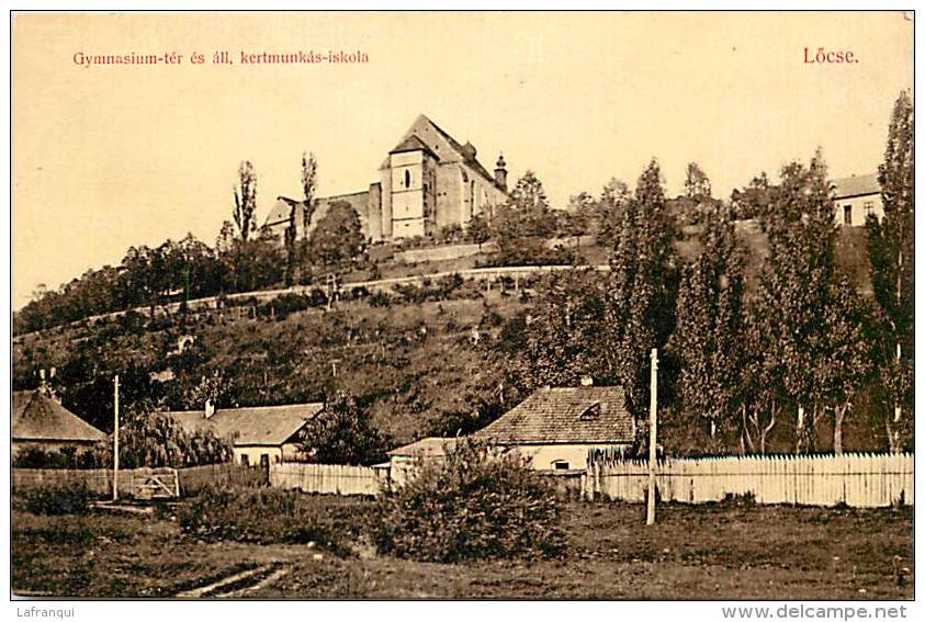 Pays Divers- Ref C611- Slovaquie - Locse - Carte Bon Etat  -postcard In Good Condition - - Slovaquie