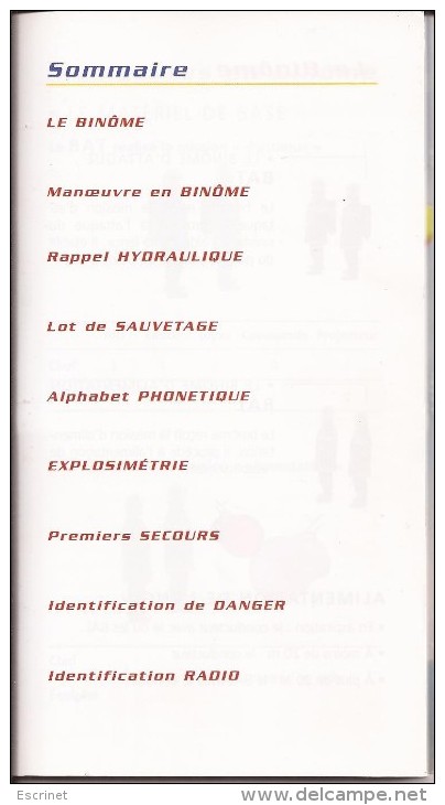 Agenda Des  Sapeurs Pompiers  -  2007  - Manuel De Manoeuvres Et Autres - Pompiers