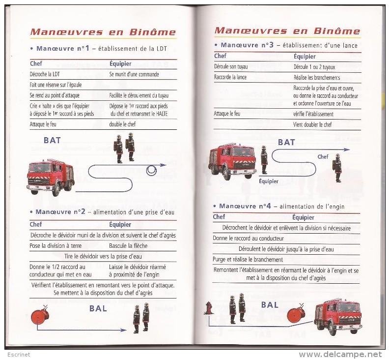 Agenda Des  Sapeurs Pompiers  -  2007  - Manuel De Manoeuvres Et Autres - Pompieri