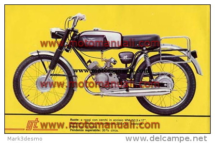 Moto Guzzi Dingo 50 Produzione Modelli 1967 Depliant Originale Genuine Brochure Prospekt - Motores