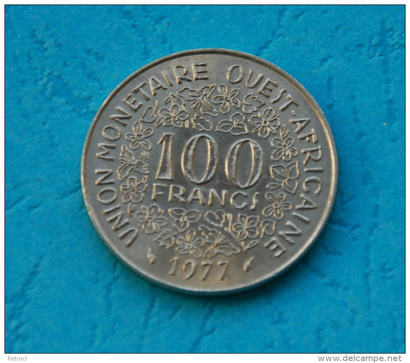 UNION MONETAIRE OUEST-AFRICAINE  100 Francs1977 - Africa Orientale E Protettorato D'Uganda