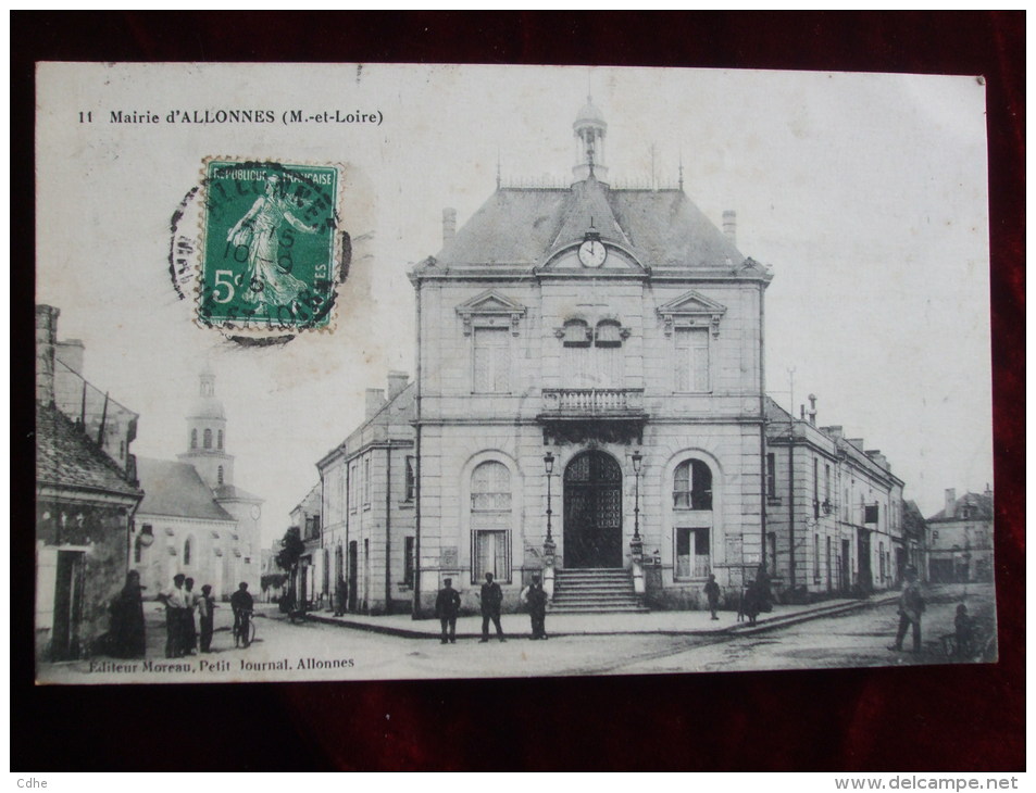 HUI2- 49 - MAIRIE D'ALLONNES - - Allonnes