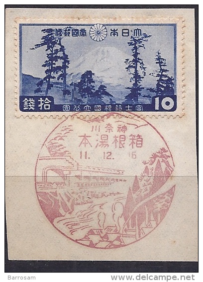 Japan1936: Yv.230used On Piece Cat.Value26Euros($32+)) - Nuevos