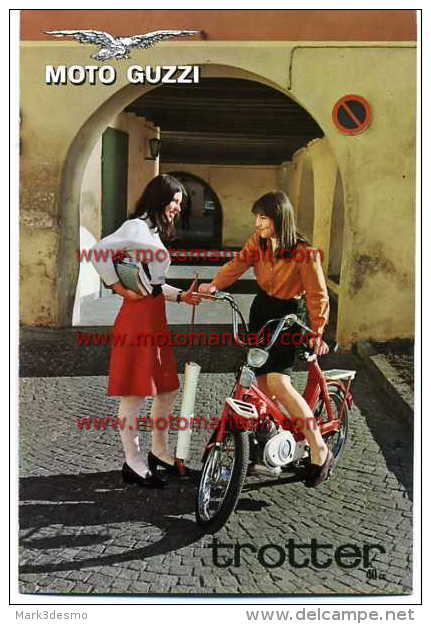 Moto Guzzi Trotter 50 1967 Depliant Originale Factory Original Brochure - Motoren