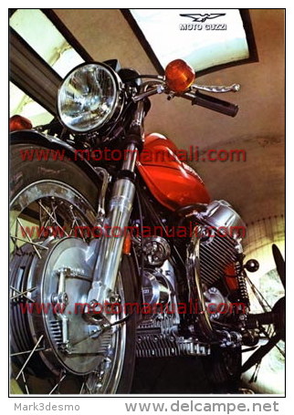 Moto Guzzi V7 Sport 750 1973 Depliant Originale Factory Original Brochure - Moteurs