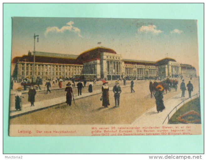 ALLEMAGNE ,LEIPZIG - Dar Neue Hauptbahnhof - Leipzig