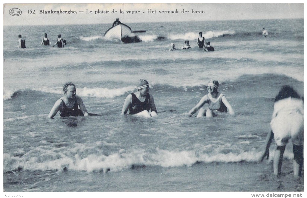 BLANKENBERGHE LE PLAISIR DE LA VAGUE - Blankenberge