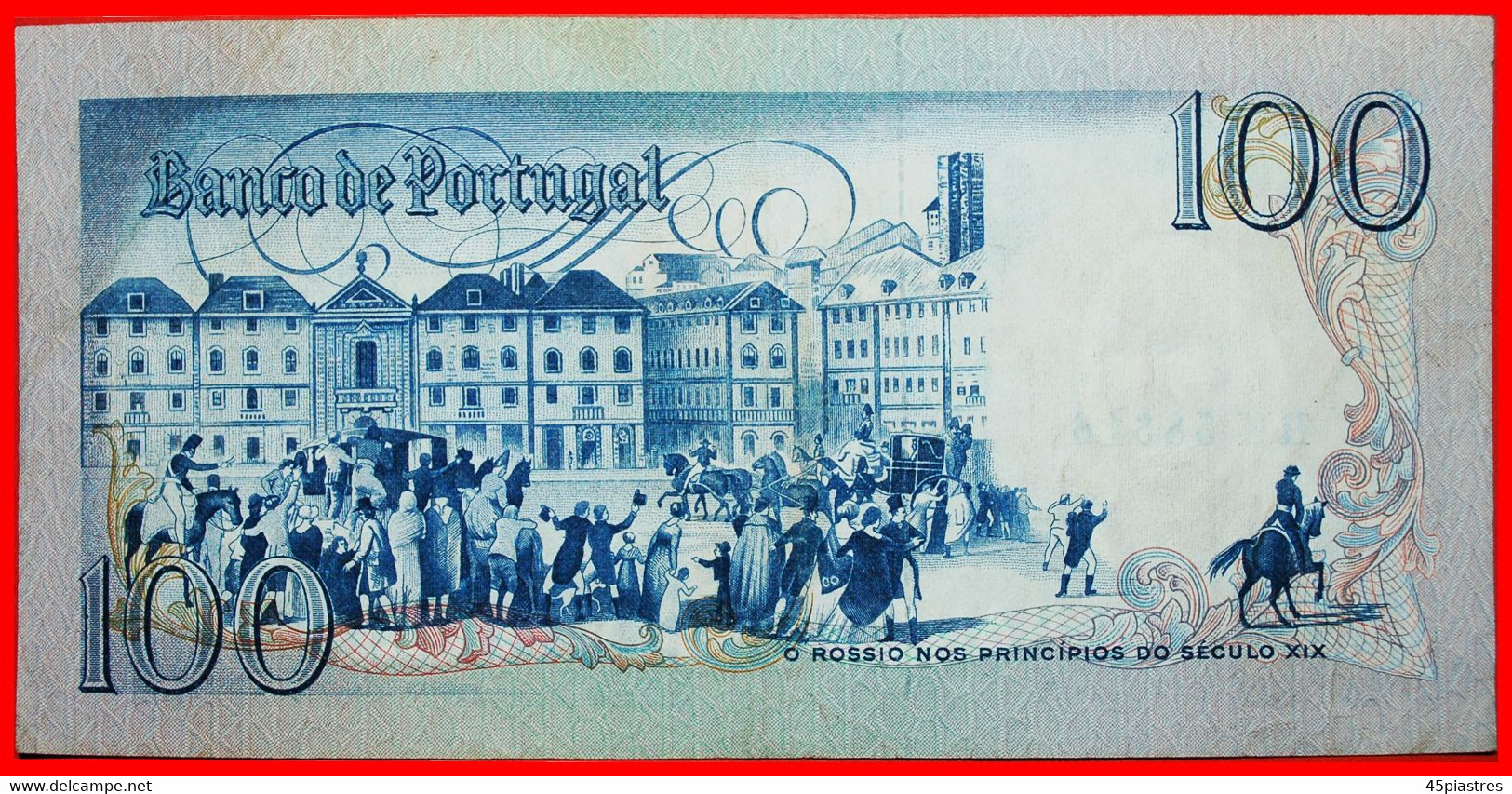 * POET ELMANO SADINO (1765-1805): PORTUGAL ★ 100 ESCUDO 1981 UCOMMON! TO BE PUBLISHED! LOW START! ★ NO RESERVE! - Portugal