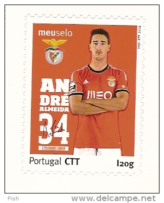 Portugal ** &  André Almeida, Benfica 33º Campeonato Nacional, 2013-2014 - Unused Stamps