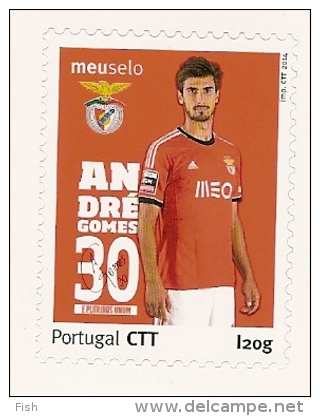 Portugal ** & André Gomes, Benfica 33º Campeonato Nacional, 2013-2014 - Ungebraucht