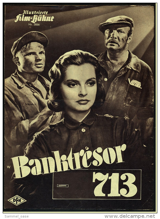 Illustrierte Film-Bühne  -  Banktresor 713  -  Mit Martin Held , Hardy Krüger - Filmprogramm Nr. 3886 Von 1957 - Magazines