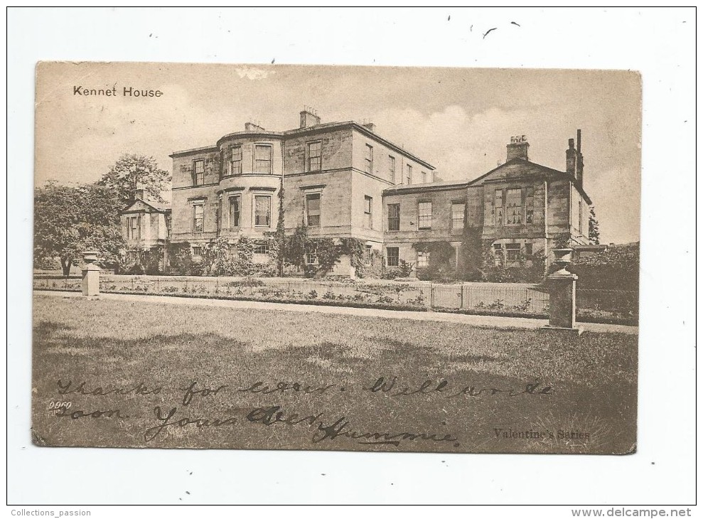 Cp, Angleterre , Berkshire , KENNET House , Voyagée 1905 - Windsor