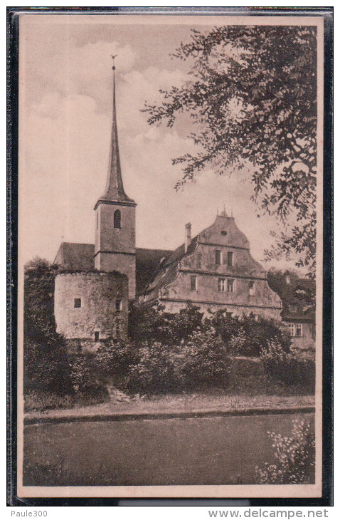 Ochsenfurt - Herz Jesukirche Mit Kloster Von Der Mainseite - Ochsenfurt