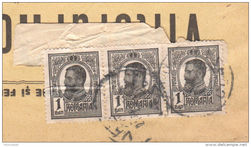 Rumänien; Wrapper 1915; Michel 220; Revista Viitorul Romancelor Nr. 1, 2; 32 Seiten - Briefe U. Dokumente