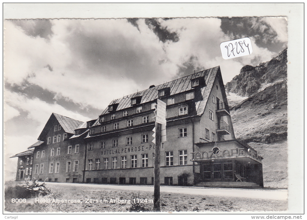 CPM GF-27284- Autriche - Zürs - Hotel Alpenrose-Envoi Gratuit - Zürs