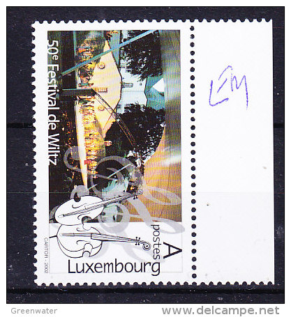 Luxemburg 2002 Festival De Wiltz 1v** Mnh (T655) European Sympathy Issue - Neufs