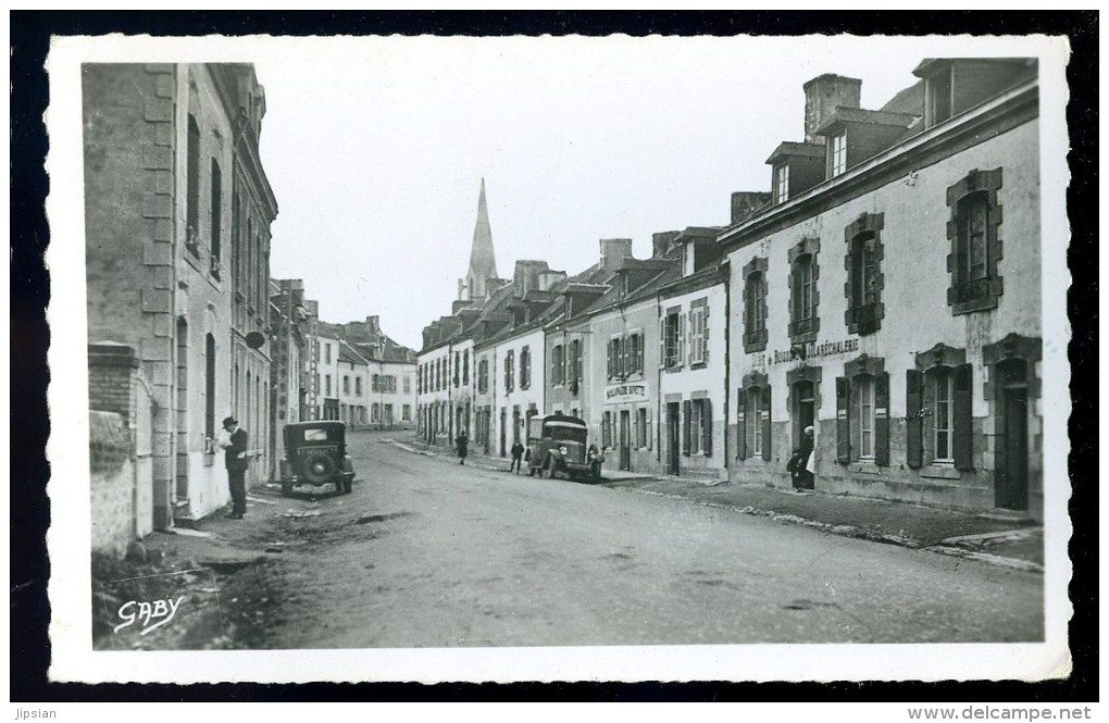 Cpa Du 56 Plouay Rue De Guéméné    AO2 - Guemene Sur Scorff