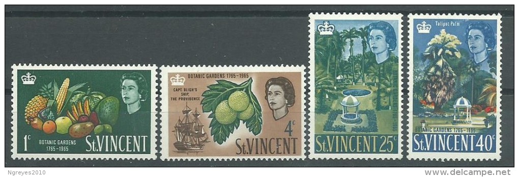 140017849  ST  VINCENT  YVERT   Nº  201/4  */MH - St.Vincent (...-1979)