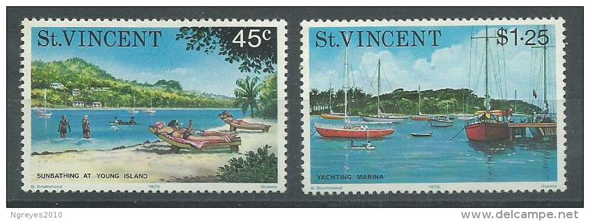 140017867  ST  VINCENT  YVERT   Nº  412/3  **/MNH - St.Vincent (...-1979)