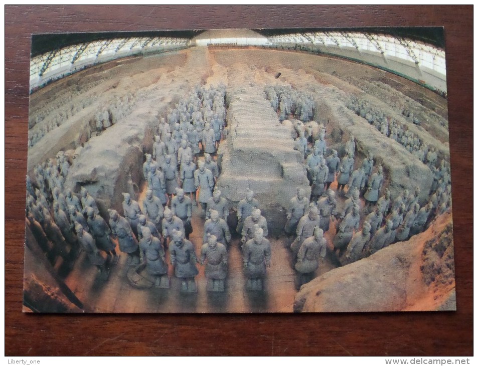 The QIN POTTERY FIGURES In CHINA Museum Of Terra-Cotta Warriors Horses Of Qin Tomb ( Zie Foto´s Voor Details ) !! - Chine