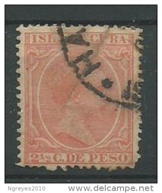 140017888  CUBA  EDIFIL  Nº 126 - Cuba (1874-1898)