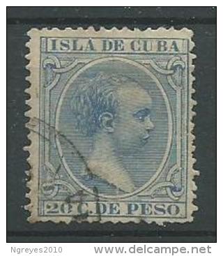 140017889  CUBA  EDIFIL  Nº 129 - Cuba (1874-1898)