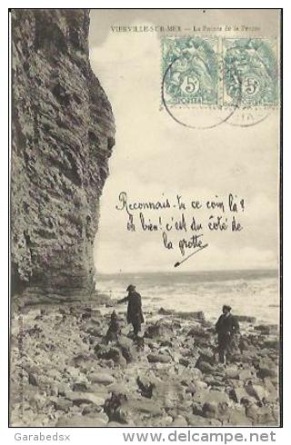 CPA De VIERVILLE SUR MER - La Pointe De La Percée. - Autres & Non Classés