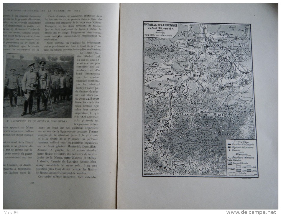 61-L’Histoire Illustrée Guerre 1914-Braux-Arlon-Armée De Lorraine- Bataille Des Ardennes-Combat De Marville -Bazeilles - Französisch
